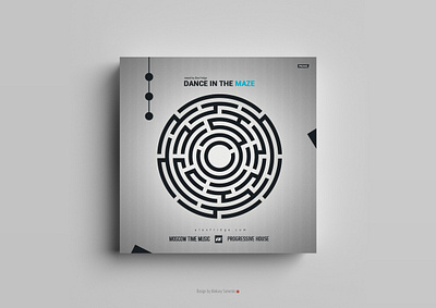 Cover / Dance In The Maze branding design graphic design logo
