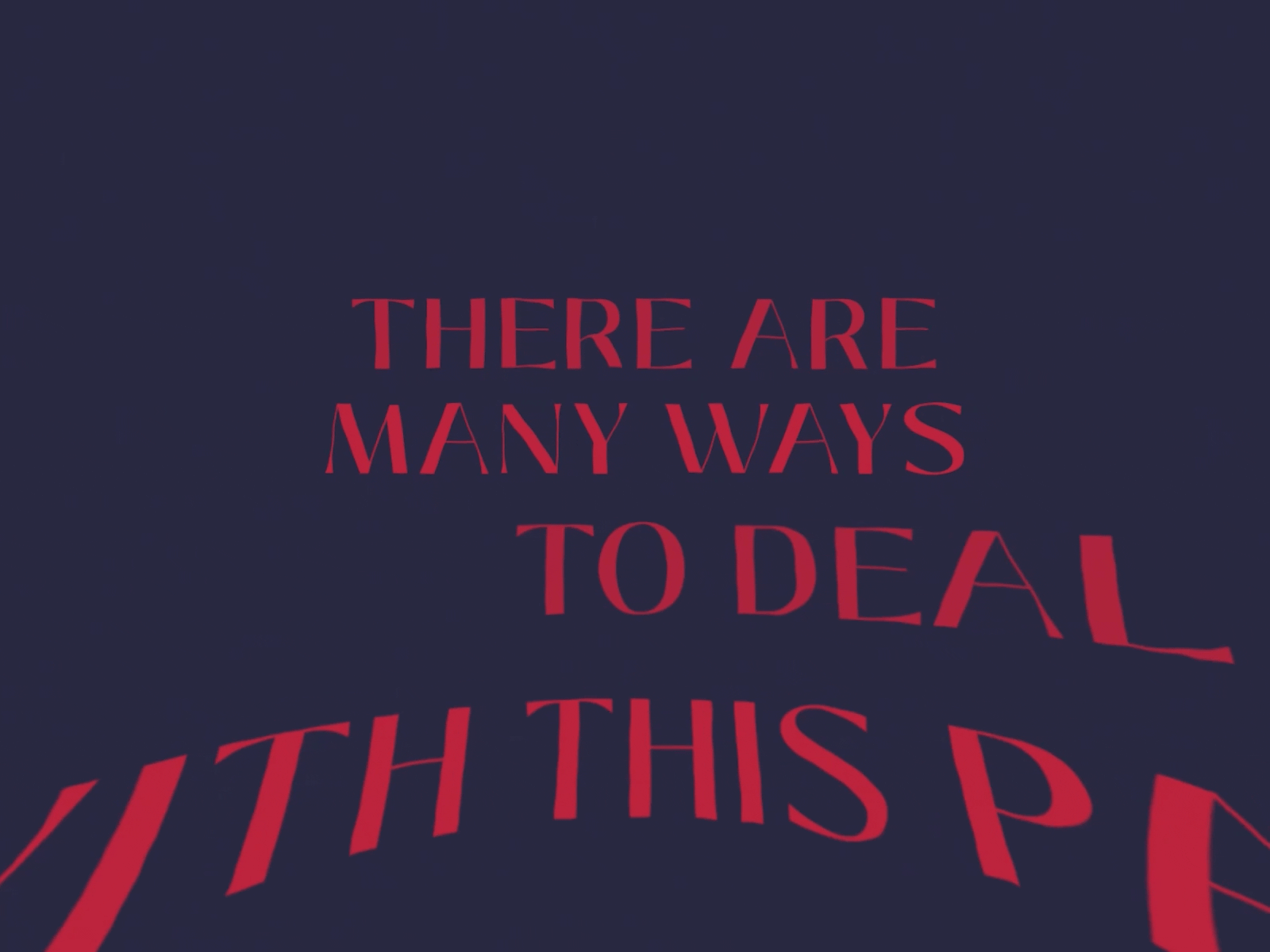 Distorted typo addiction after effects animation choosewisely cole design distorted dreamville drugs jcole kod logo motion typo typography