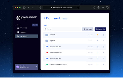 Admin Dashboard | File Manager cms dashboard ui ux web design