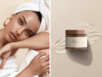 Luna Hair & Beauty Packaging beauty branding beauty packaging brand creation branding cosmetic jar cosmetic packaging cream packaging designstudio graphicdesign logos luxury packaging minimal packaging packaging skincare packaging
