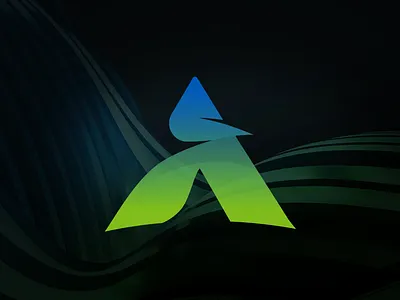 Logo A branding design graphic design logo vector