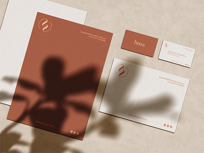 Luna Hair & Beauty Branding beauty branding brand creation brand identity branding branding design branding idea corporate identity cosmetic branding feminine branding graphicdesign hair branding minimal branding modern branding skincare branding