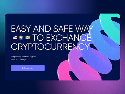Cryptocurrency exchange concept bitcoin branding business crypto cryptocurrency figma future design neon nft technologies tilda ui uidesign usdt uxdesign webdesign webdesigner website for business