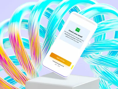 Password Reset, GlassMorphism 3d glassmorphism microsoft spline ui