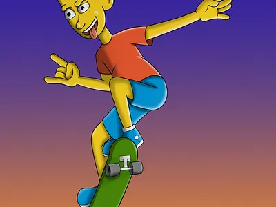 Bart Simpson Fanart bart simpson bart simpson fanart digital 2d digital artwork fanart illustration the simpsons