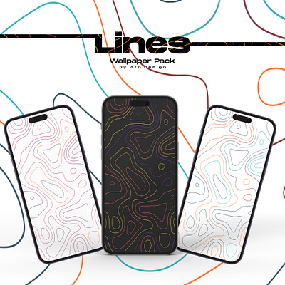 8 Abstract Colorful Phone Wallpaper apple artwork background colorful digital art iphone iphone 14 lines minimalist phone phone wallpaper wallpaper