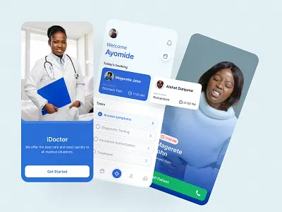 Doctor app app design ui ux