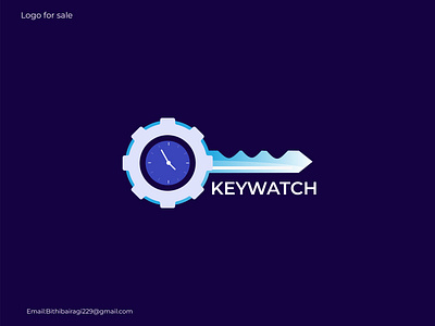 KEYWATCH Brand Identity Logo Design 3d a b c d e f g h i j k l m n o p abstract logo animation branding branding identity design free vector logo design graphic design icon illustration key logo keywatch logo logo logo folio logo maker mark modern logo ui watch logo