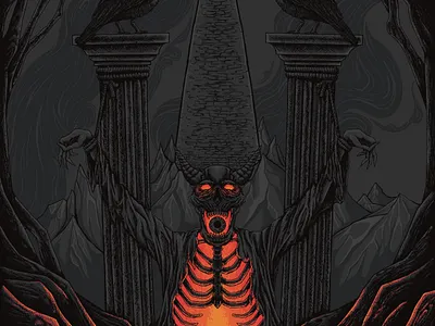 restricted wishes artwork bird branding concept art dark illustration darkart darkness design fantasy graphic design horror illustration illustrator ipad metal art procreate skull style t shirt