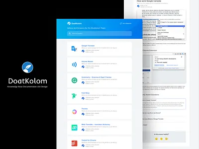 Documentation Page documentation knowledge base landing page ui ui ui design ui hut ui template
