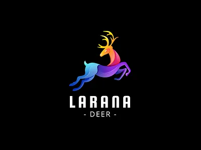A deer logo branding graphic design logo