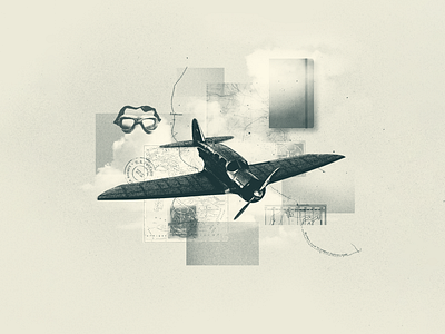 INKTOBER 07 TRIP 2022 airplane clouds collage collage art collage digital collage maker collageart design duotone graphic graphicdesign ill illustration inktober inktober 2022 travel trip vintage