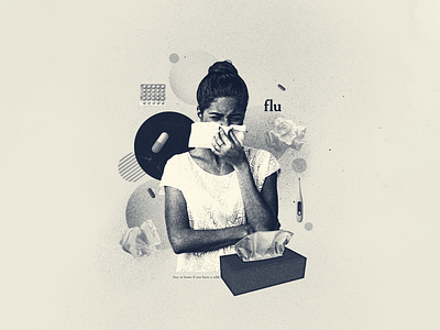 INKTOBER 23 BOOGER booger cold collage collage art collage digital collage maker collageart design girl graphic graphic design graphicdesign ill illustration inktober inktober 2022 nose