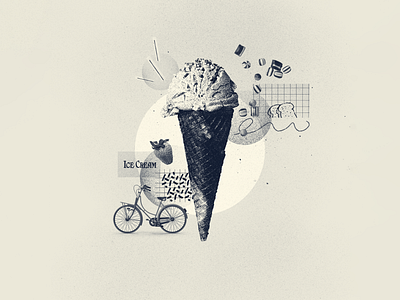 INKTOBER 27 SNACK candy collage collage art collage digital collage maker collageart design graphic graphicdesign ice cream icecream illustration inktober inktober 2022 old pop retro snack sweet vintage