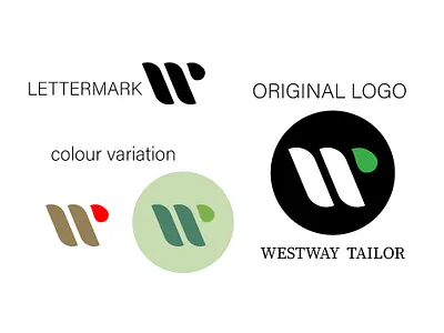 WESTWAY TAILOR... animation brand logo branding business card creative custom custom logo design flat galaxy graphic design illustration logo luxury minimal modern ui vector
