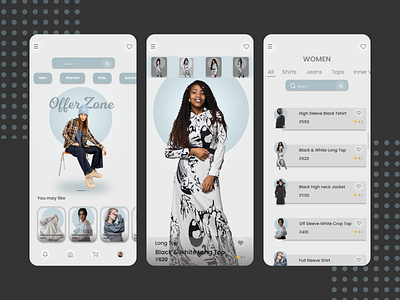 Shopping App UI figma figma design product design ui uiux user experience