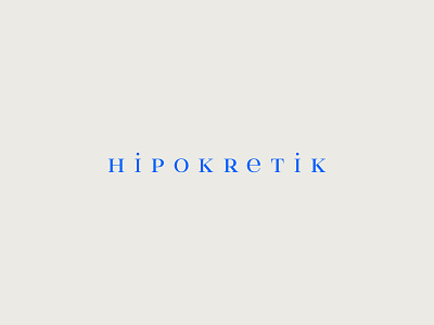 Hipokretik branding design graphic design logo typography typorgasm