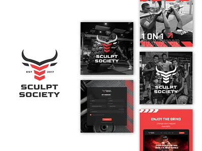 Health and Fitness Social Media Post fitness graphic design gym health instagram social media