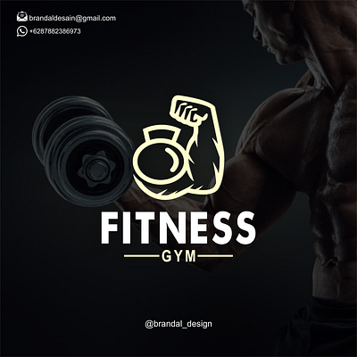 fitness gym logo branding design graphic design illustration logo motion graphics typography ui ux vector