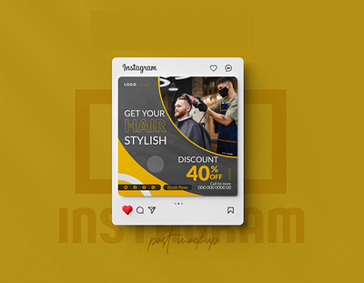 Gent's Saloon Social Media Post Design barber barbering beard beardstyle beauty boy dezinyx mahfuz jayed haircolor haircut hairman hairstyle mensfashion menstyle photo saloon scissor smart social media spa treamer