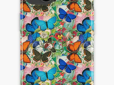 Floral Redbubble Phone case design for all the series of iPhone 3d branding branding design design graphic design illustration illustrations illustrator logo motion graphics ui