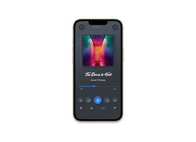 Music Player - UI Design app design typography ui