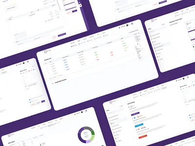 Invoice Management application ui branding design illustration logo minimal ui user experience ux web