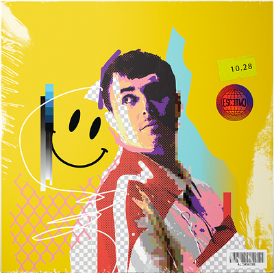 Fred Again design fredagain graphic design illustration music portrait