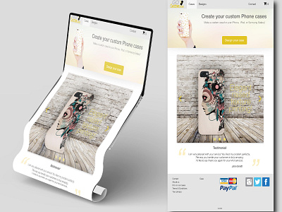 Go Custom Case - Web landing page website website development woocommerce wordpress wordpress website