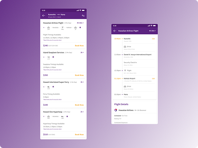 Online Travel Booking UI dribbble trending ui ux