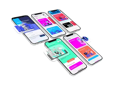 E Learning App Layout for O Level Students 1/3 3d branding design e learning figma ui ui design ux ux design