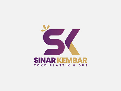 Logo Sinar Kembar design graphic design logo logo design sun vector