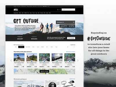 REI • Your Hub to the Great Outdoors