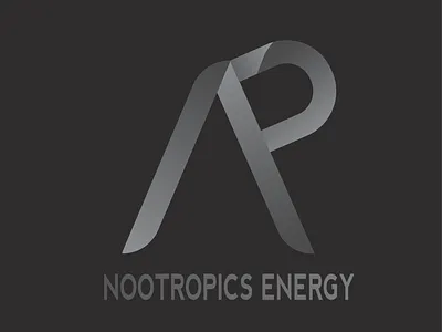 Energy drink logo with letters AP branding design graphic design illustration initial letter logo logo design vector