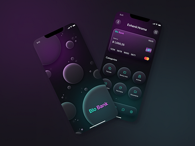 Online banking app concept animation app bankong behance branding bubble cash design dribble figma illustration logo online photoshop ui ux