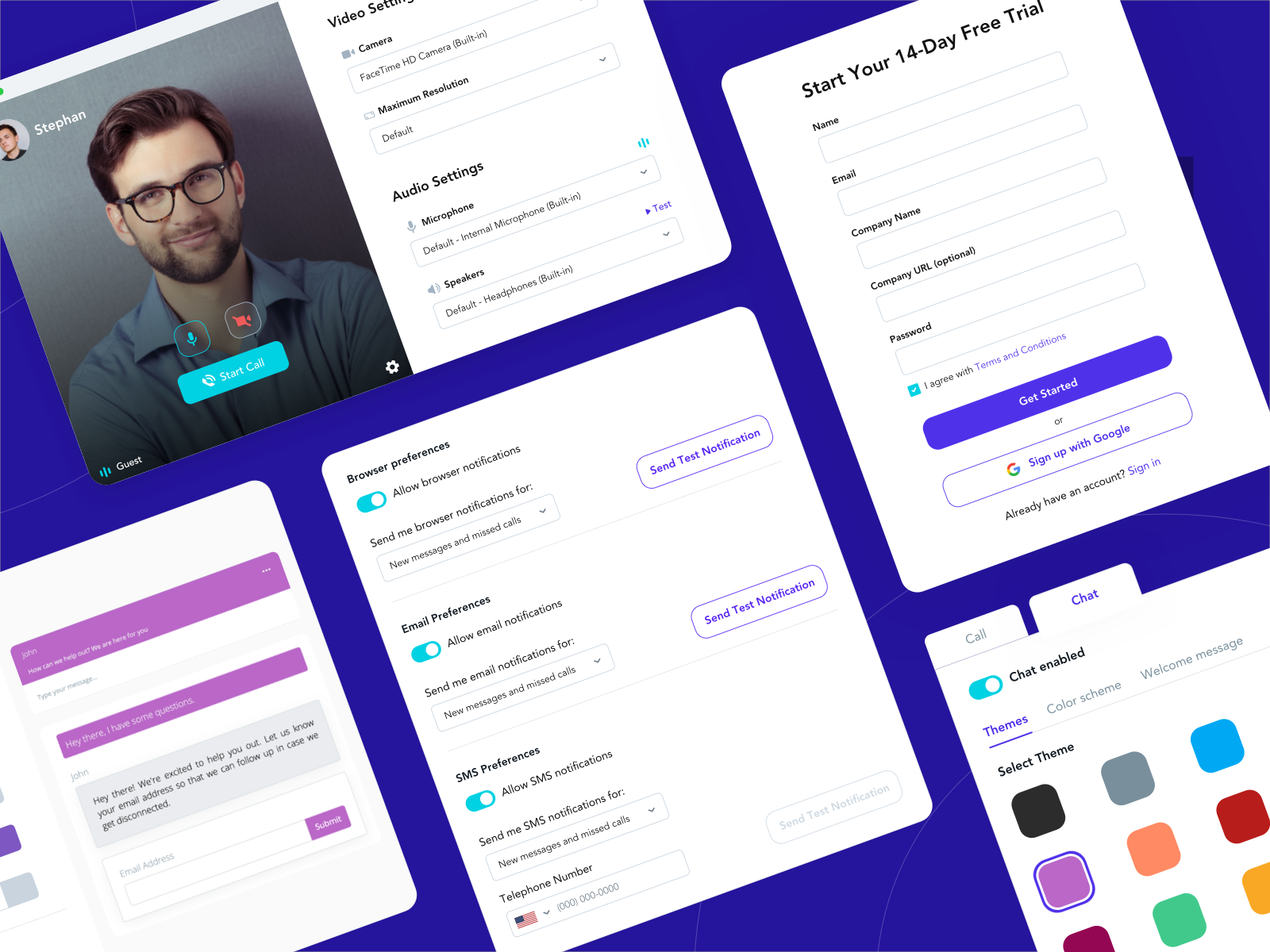 Example of Web Application Design