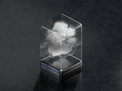 Simple smoke in Blender / Tutorial + Source 3d glass 3d illustration 3d tutorial black blender blender 3d blender artist cloud cube glass glass cube metallic nft rough simple smoke source file