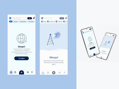 No Internet State | Mobile connection connection error design figma internet mobileapp no connection no internet no internet connection ui