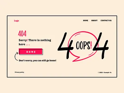 404 Page Redesign Version 3 brutalism brutalist color design error graphic design illustration page page not found sepideh yazdi sepidy ui uidesign uiux user interface ux web web design website website design