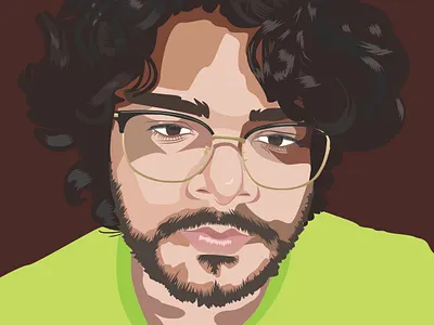 Self Illustration adobeillustration classwork digitaldesign graphicdesign selfillustration