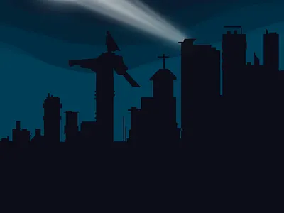 Dark Knight adobeillustrator batman darkknight design graphicdesign illustration night vector