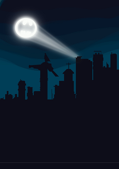 Dark Knight adobeillustrator batman darkknight design graphicdesign illustration night vector