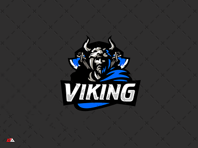 Viking Team Logo branding design esport gaming illustration logo mascot team logo ui vector viking