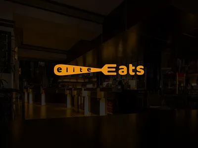 Restaurant Logo branding cheap company creative designer eats elite food food company fork hotel illustrator logo motel restaurant type vector