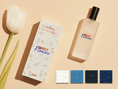 Minimal Floral Pattern Design 2d 2d art brand branding colorful design digital digital art floral floral pattern graphic design identity branding illustration minimal modern pattern pattern design patterns vector