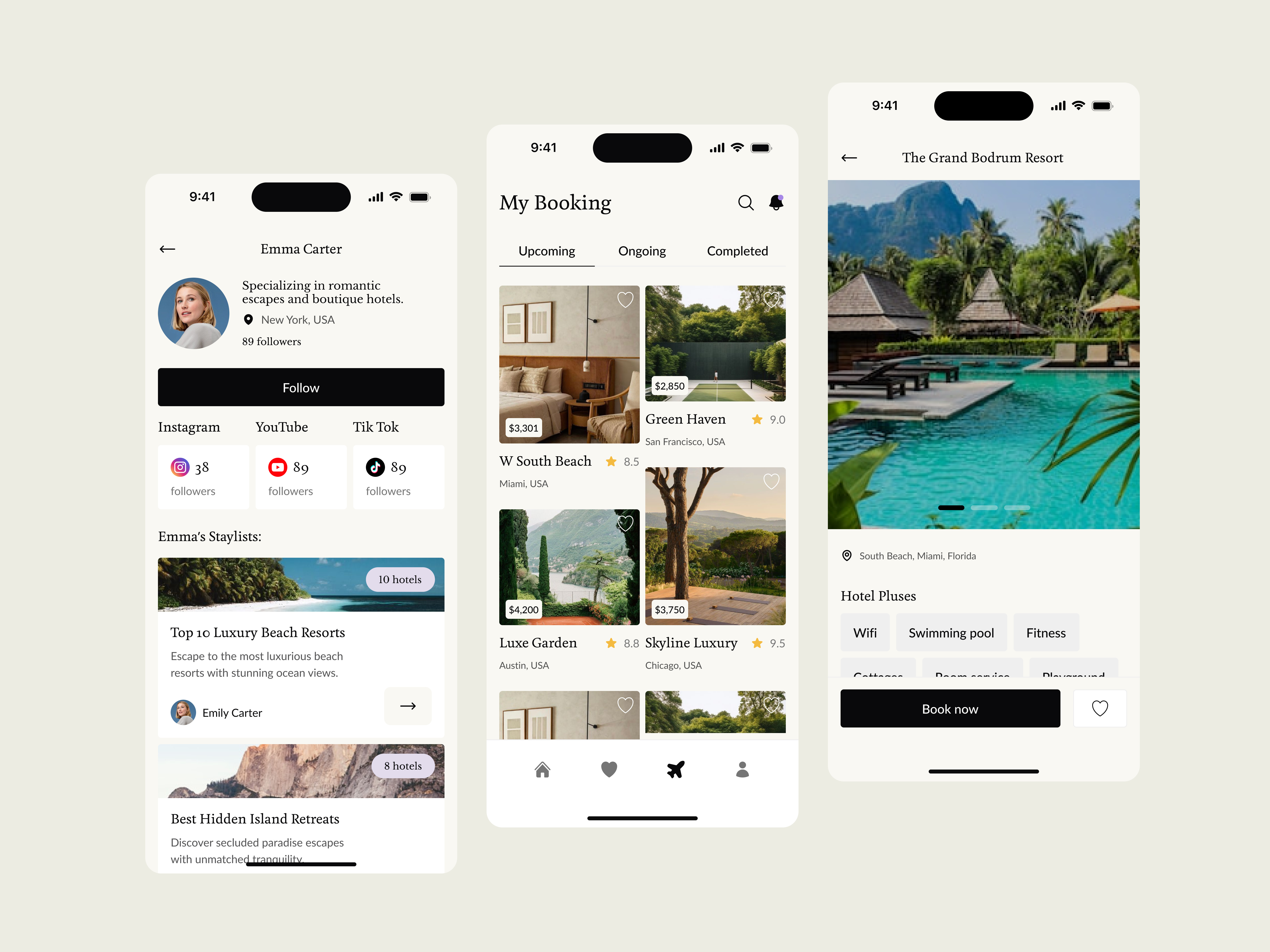 Example of Mobile App UI/UX Design (Native, Hybrid)