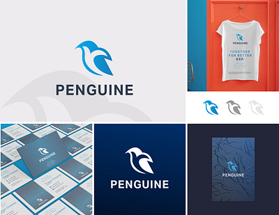 Penguine Logo Design abstract artic atarctica brandidentitydesign branding cold graphic design ice icebarg ldalamgir logo logo design logomark logotype mascot logo modern logo polar bear portfolio unique logo