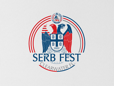 Serb Fest Clearwater, Florida / T-shirt Design art branding coat of arms design eagles festival graphic design illustration logo serb serbia tshirt typography united states vector