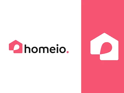 Homeio Logo Dseign animation asrafuluix best home logo branding clean logo home logo homeio logo illustration logofolio mobile modern icon modern logo modern minimalist print product design real estate logo real iconic logo tech logo typography web design