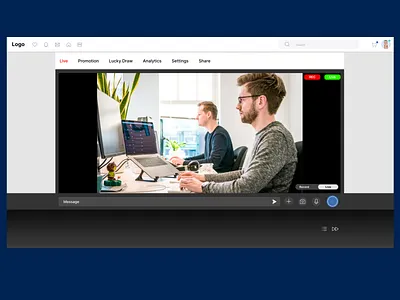 Live Page Design 3d animation branding design graphic design illustration live design live page logo motion graphics trendy design typography ui ux vector webpage website